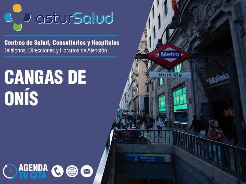 Centros de Salud en Cangas de Onís - Telfonos y Direcciones