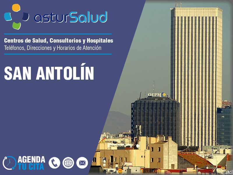 Centros de Salud en San Antolín - Telfonos y Direcciones