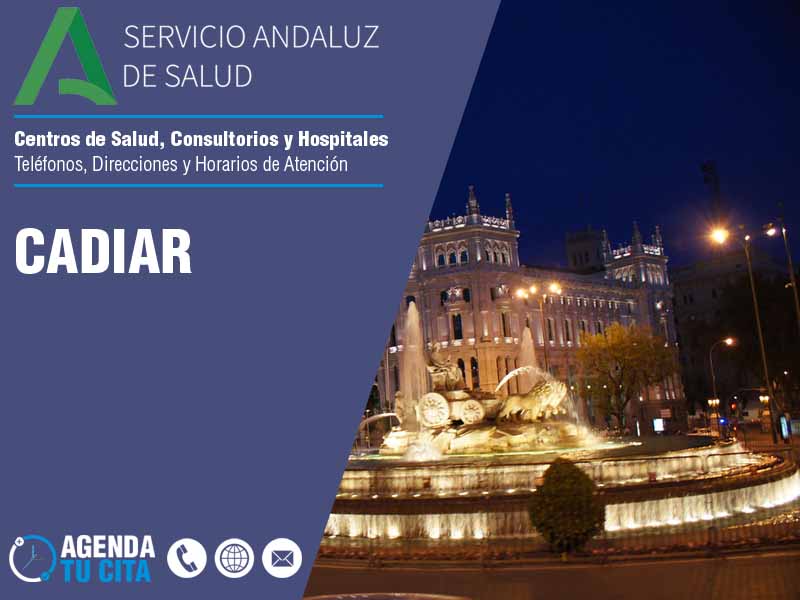 Centros de Salud en Cadiar - Telfonos, Direcciones y Horarios de Atencin