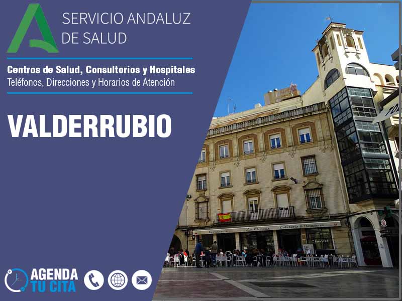 Centros de Salud en Valderrubio - Telfonos, Direcciones y Horarios de Atencin