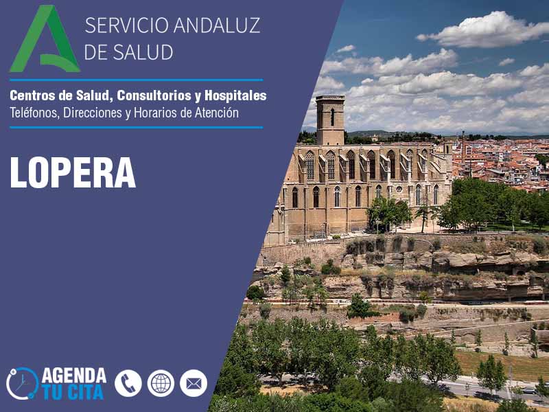 Centros de Salud en Lopera - Telfonos, Direcciones y Horarios de Atencin