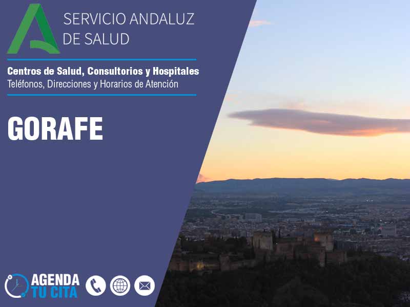 Centros de Salud en Gorafe - Telfonos, Direcciones y Horarios de Atencin