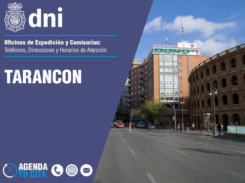 Oficinas del DNI en Tarancon - Telfonos, Direcciones y Horarios