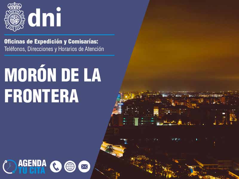 Oficinas del DNI en Morón de la Frontera - Telfonos, Direcciones y Horarios