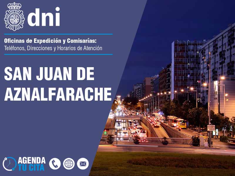 Oficinas del DNI en San Juan de Aznalfarache - Telfonos, Direcciones y Horarios