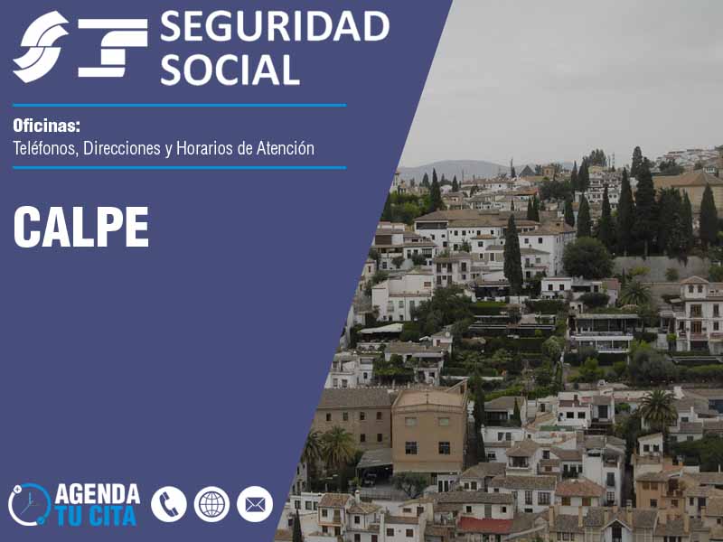 Oficinas de la Seguridad Social en Calpe - Telfonos, Direcciones y Horarios