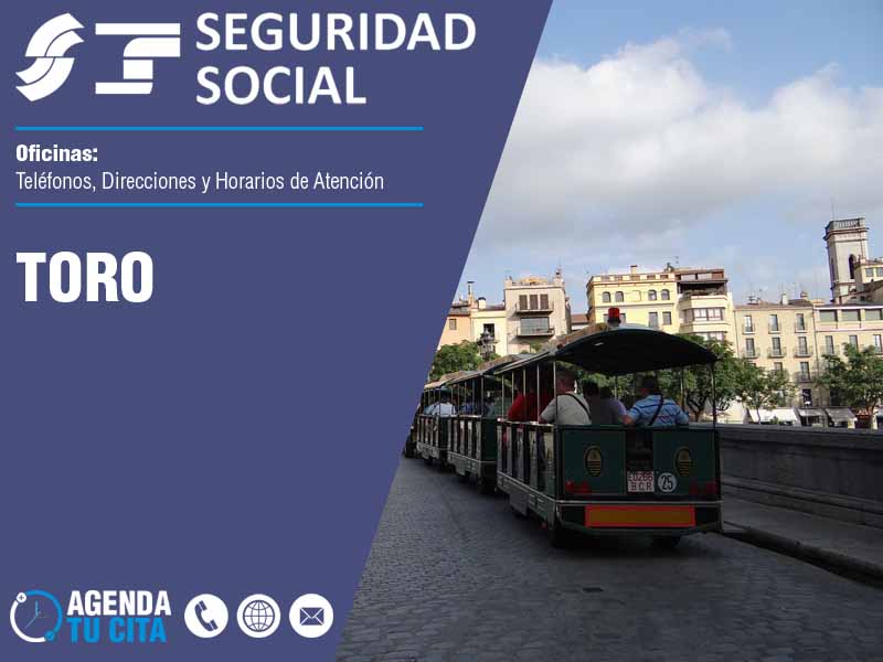 Oficinas de la Seguridad Social en Toro - Telfonos, Direcciones y Horarios