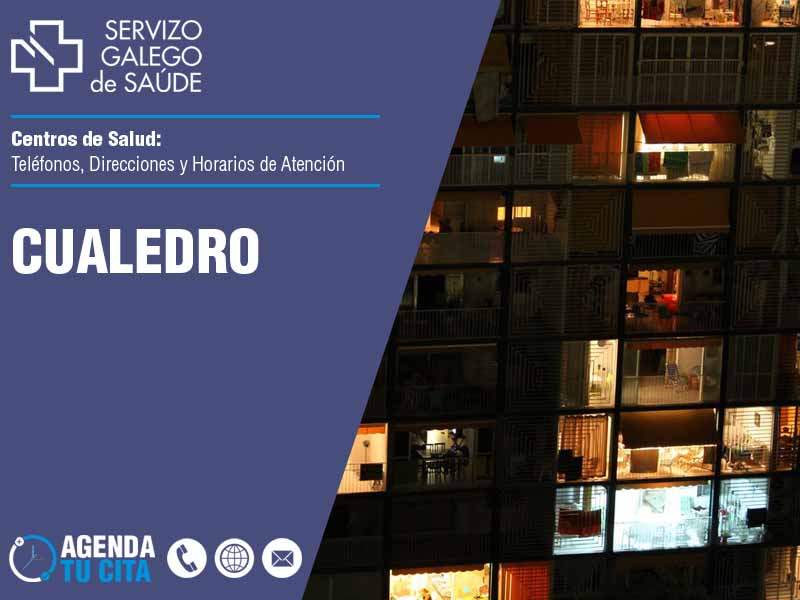 Centros de Salud en Cualedro - Telfonos, Direcciones y Horarios de Atencin