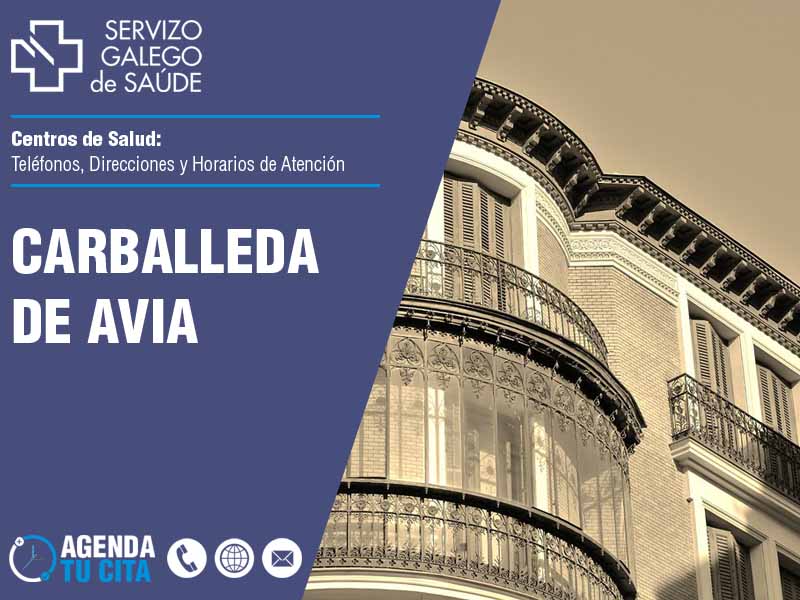 Centros de Salud en Carballeda de Avia - Telfonos, Direcciones y Horarios de Atencin