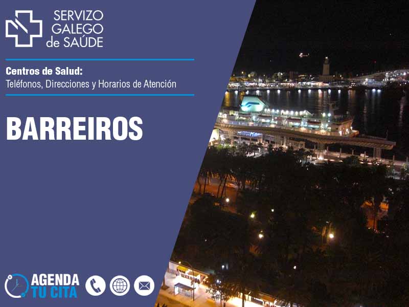 Centros de Salud en Barreiros - Telfonos, Direcciones y Horarios de Atencin