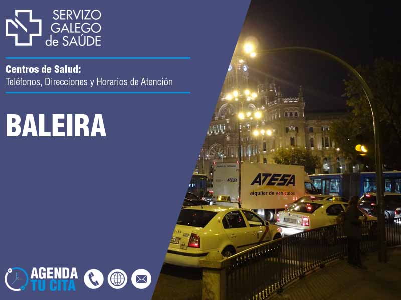 Centros de Salud en Baleira - Telfonos, Direcciones y Horarios de Atencin