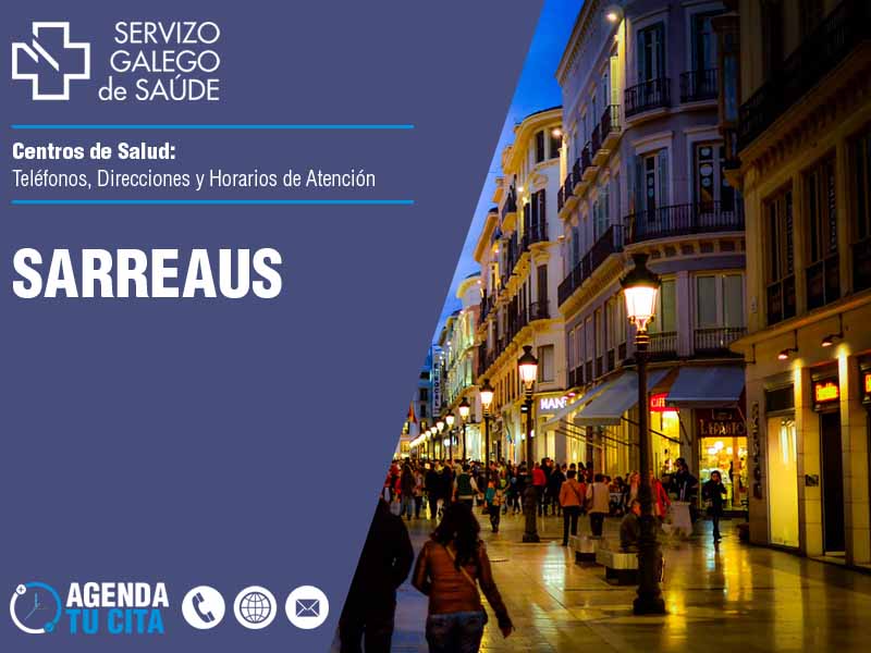 Centros de Salud en Sarreaus - Telfonos, Direcciones y Horarios de Atencin