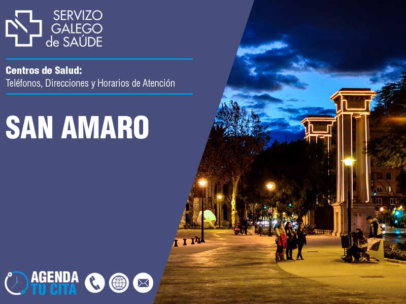 Centros de Salud en San Amaro - Telfonos, Direcciones y Horarios de Atencin