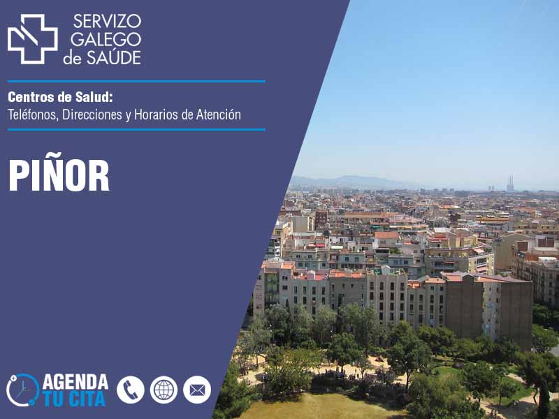 Centros de Salud en Piñor - Telfonos, Direcciones y Horarios de Atencin