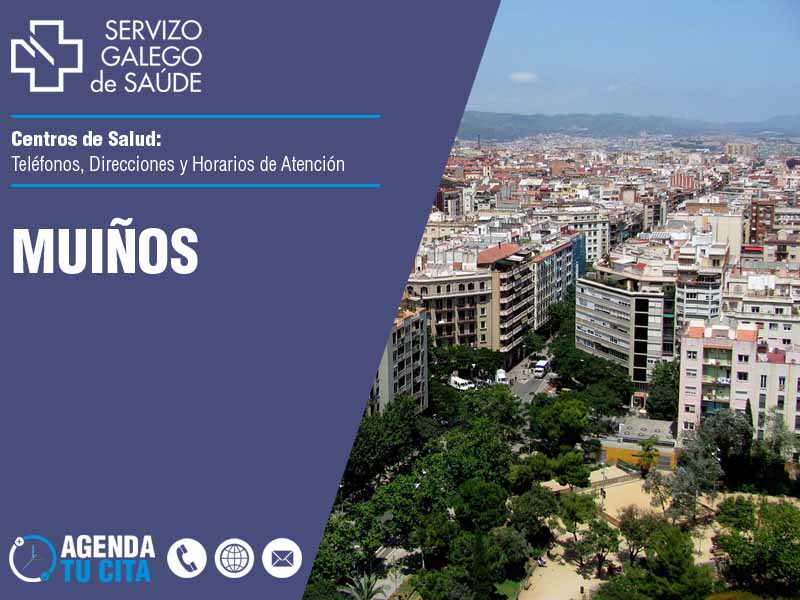 Centros de Salud en Muiños - Telfonos, Direcciones y Horarios de Atencin