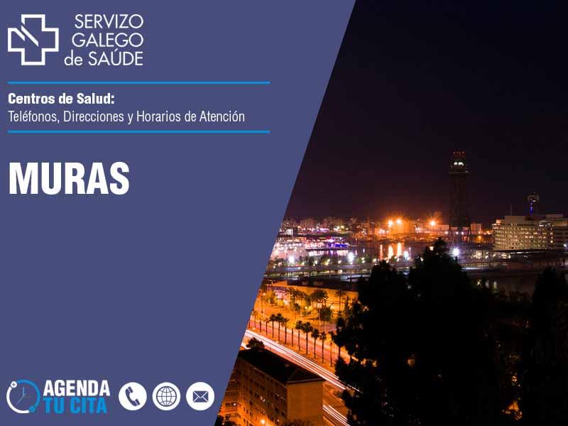 Centros de Salud en Muras - Telfonos, Direcciones y Horarios de Atencin