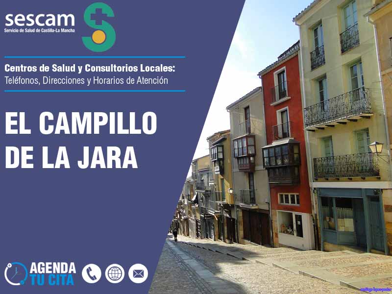 Centros de Salud en El Campillo de la Jara - Telfonos, Direcciones y Horarios de Atencin