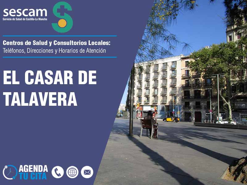 Centros de Salud en El Casar de Talavera - Telfonos, Direcciones y Horarios de Atencin