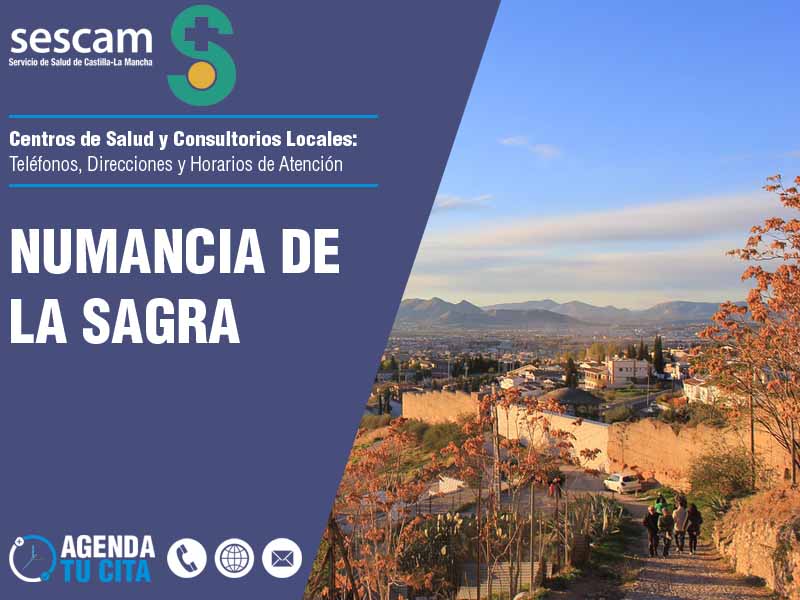 Centros de Salud en Numancia de la Sagra - Telfonos, Direcciones y Horarios de Atencin