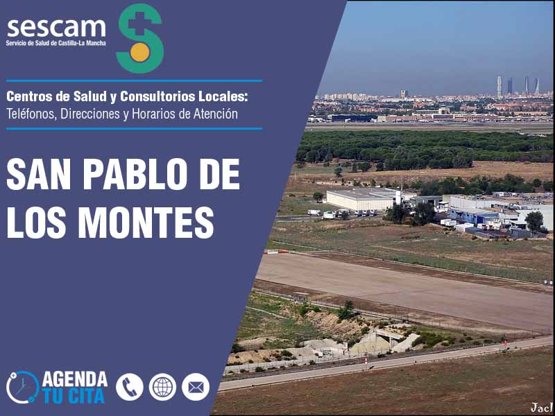 Centros de Salud en San Pablo de los Montes - Telfonos, Direcciones y Horarios de Atencin