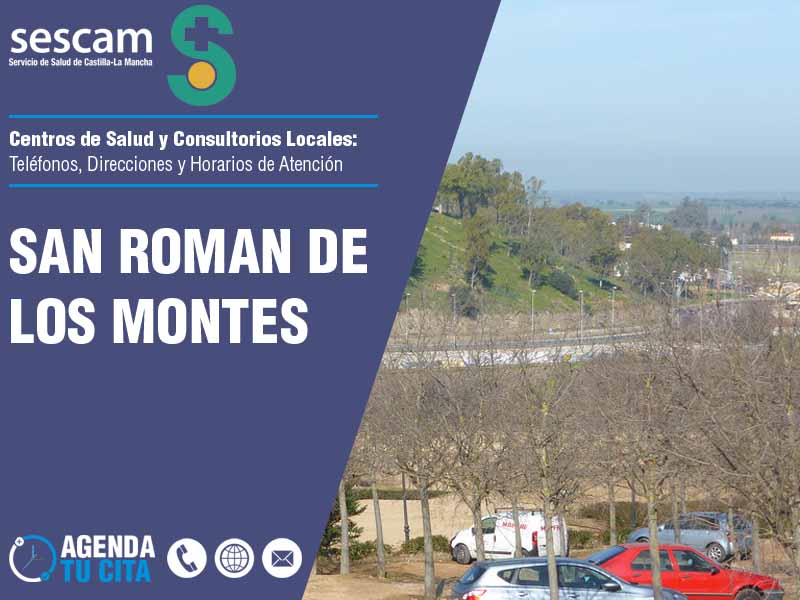 Centros de Salud en San Roman de los Montes - Telfonos, Direcciones y Horarios de Atencin