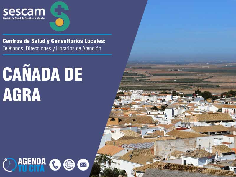 Centros de Salud en Cañada de Agra - Telfonos, Direcciones y Horarios de Atencin