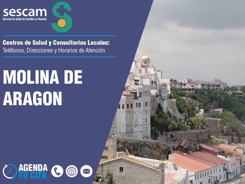 Centros de Salud en Molina de Aragon - Telfonos, Direcciones y Horarios de Atencin