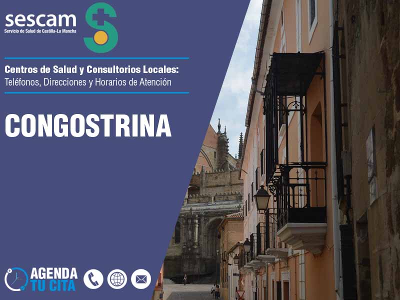 Centros de Salud en Congostrina - Telfonos, Direcciones y Horarios de Atencin